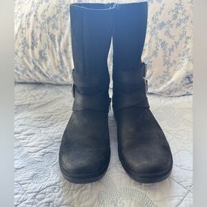 UGG Black Combat & Moto Boots